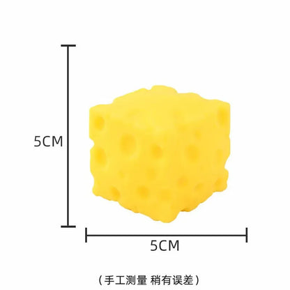 Cheese Block Squishy Toy