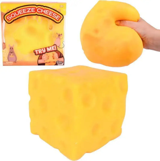 Cheese Block Squishy Toy