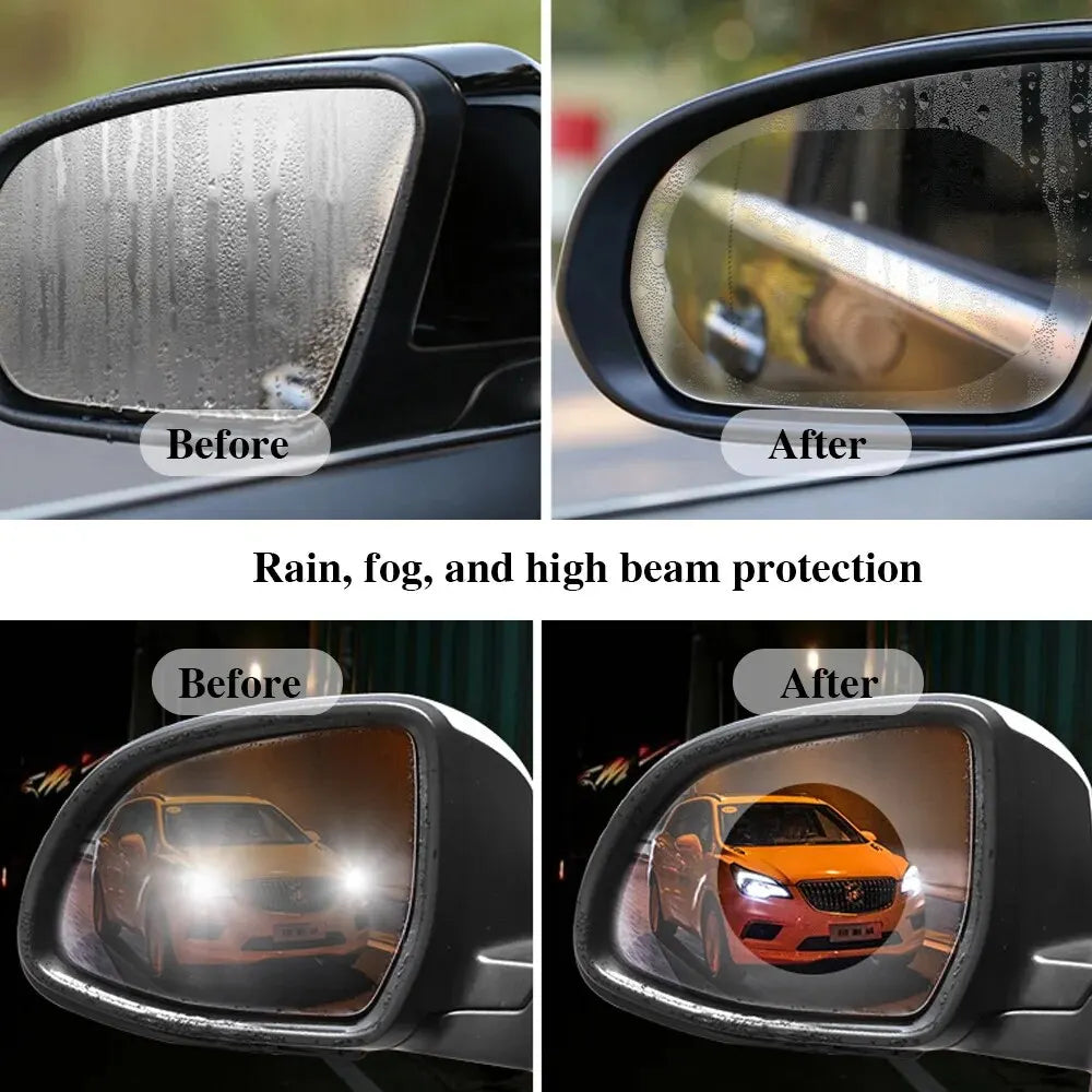 Rainproof Mirror Shield Set