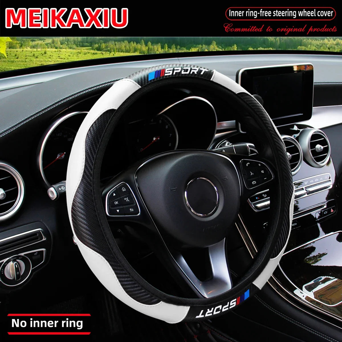 All-Season Carbon Fiber Wheel Cover