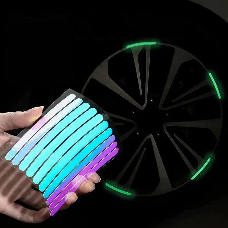 Vibrant Wheel Reflective Strips