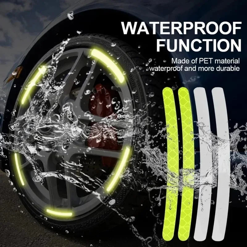 Vibrant Wheel Reflective Strips