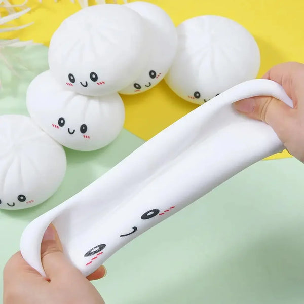 Colorful Bun Stress Squishies