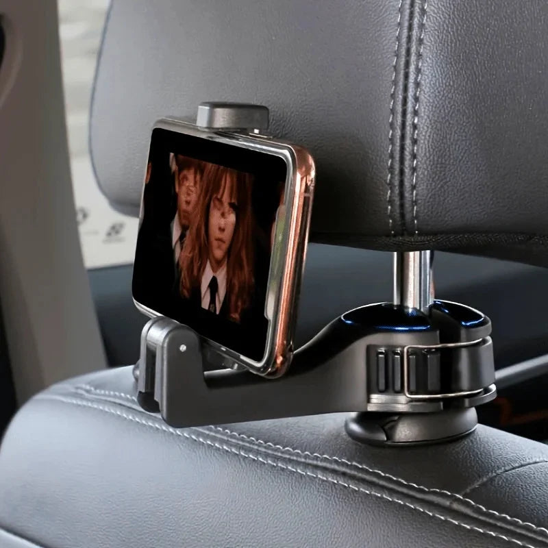 Car Headrest Hook & Phone Holder