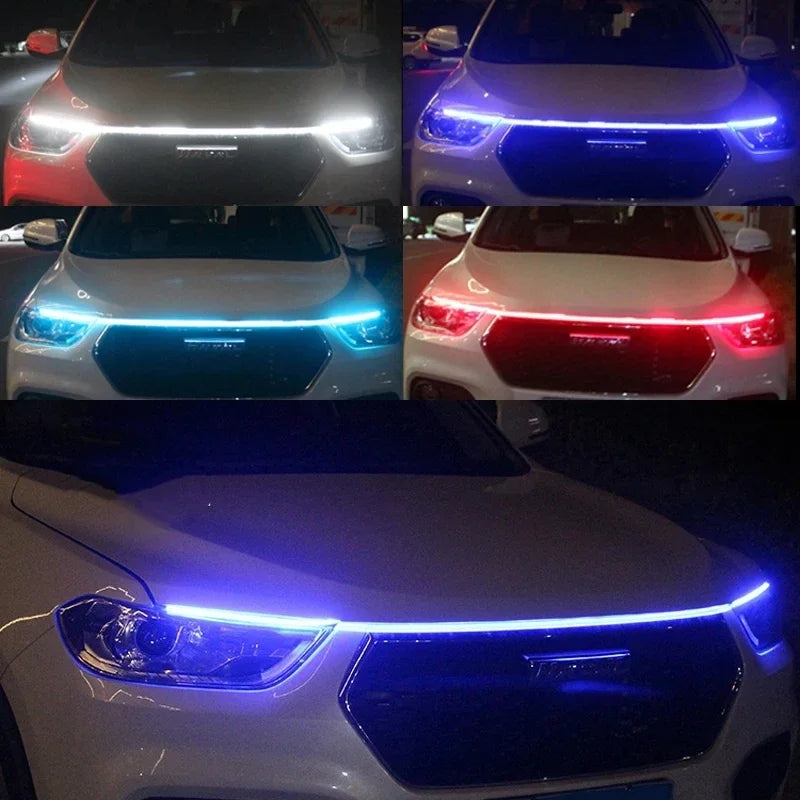 Car Hood Glow Strip Lights