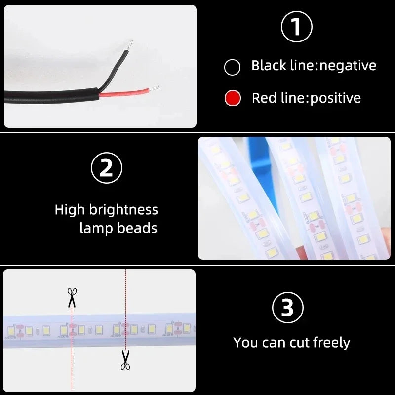 Car Hood Glow Strip Lights