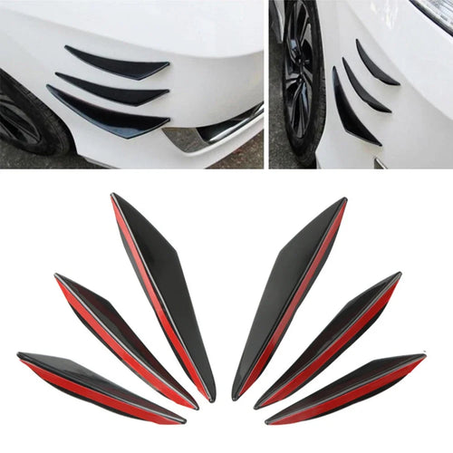 Car Spoiler Canards Kit
