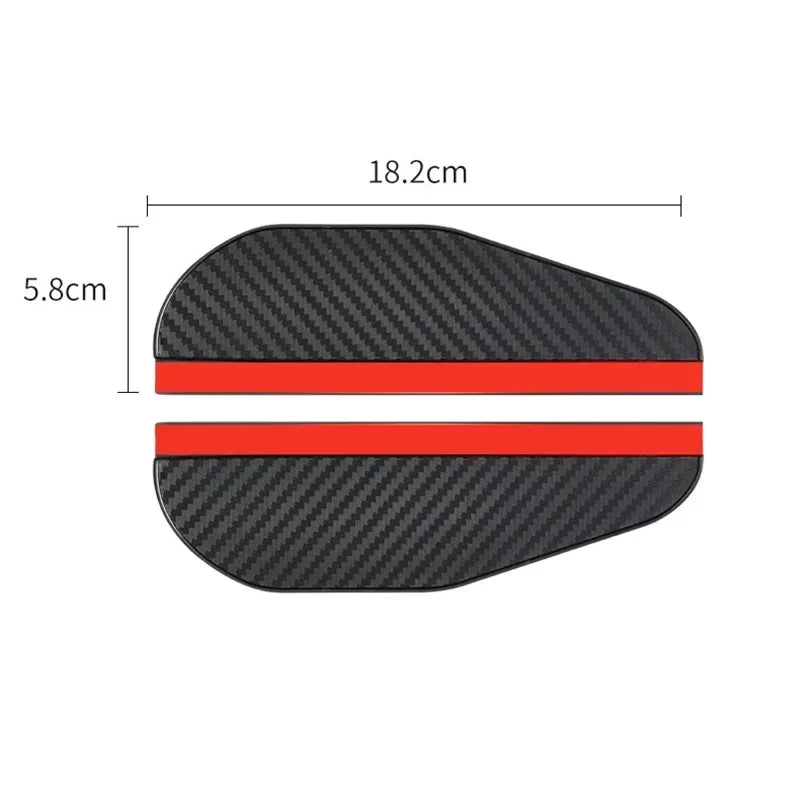 Rain Shield for Rearview Mirrors