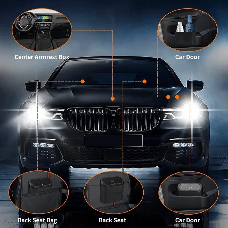 Car Trash Bin Set