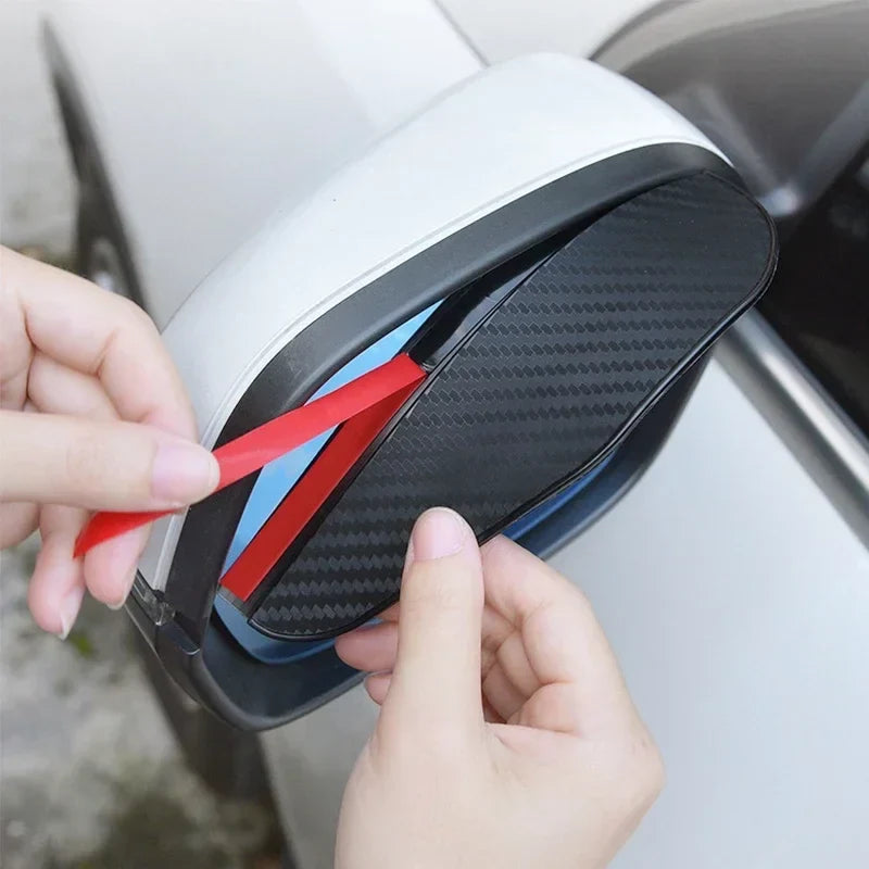 Rain Shield for Rearview Mirrors