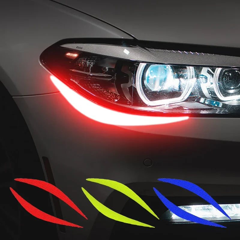 Reflective Car Headlight Stickers