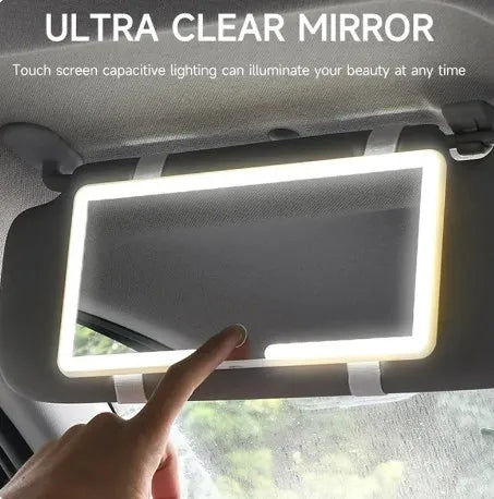 LED Car Sun Visor Vanity Mirror