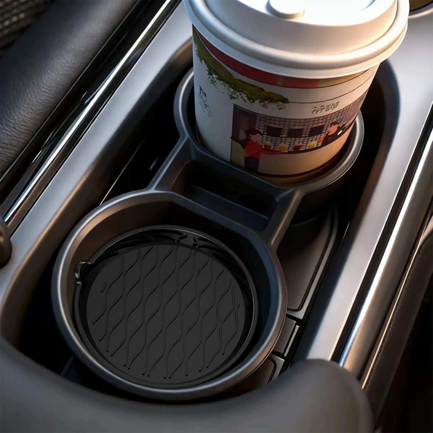 Car Cup Holder Mat