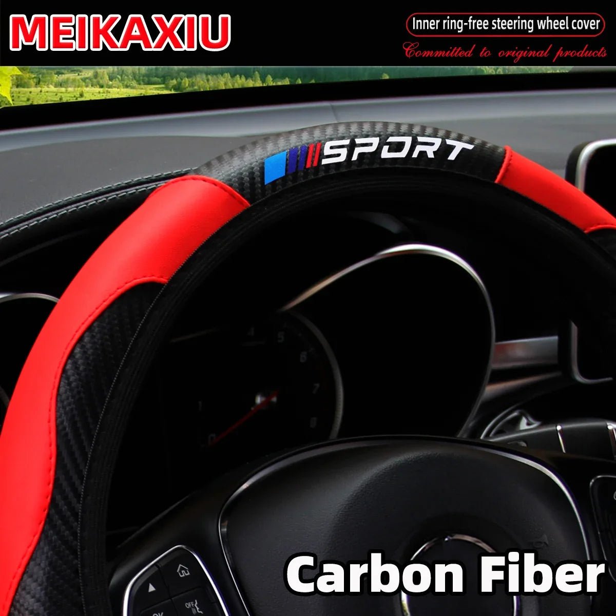 All-Season Carbon Fiber Wheel Cover