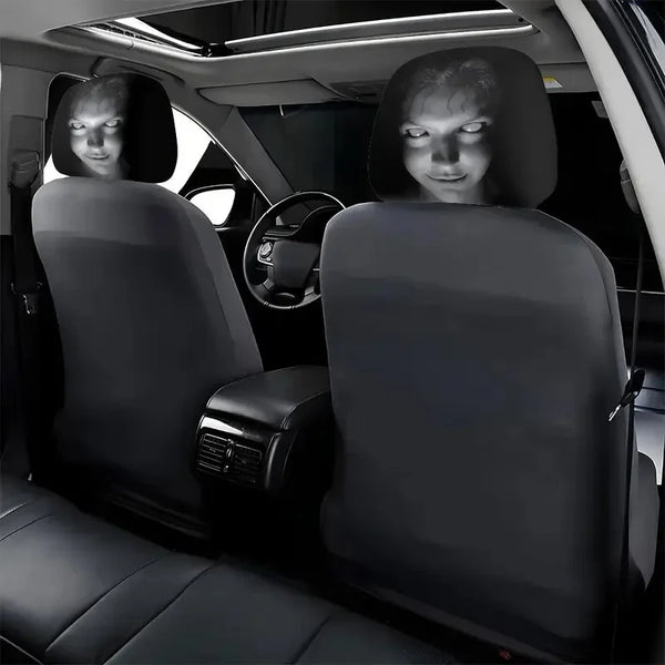 Scary Halloween Car Headrest Covers